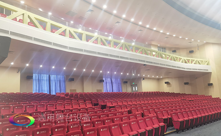 廣州雅源學(xué)校舞臺(tái)阻燃幕布、舞臺(tái)座椅、舞臺(tái)燈光、舞臺(tái)音響效果展示